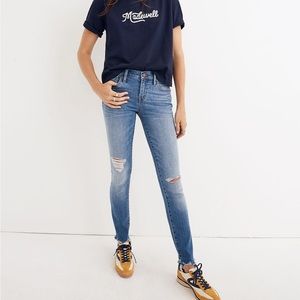 🆕Madewell Frankie skinny jean 8” in 25P